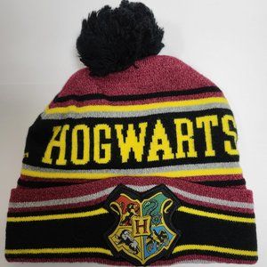 Harry Potter Hogwarts Pom Pom Knit Beanie
